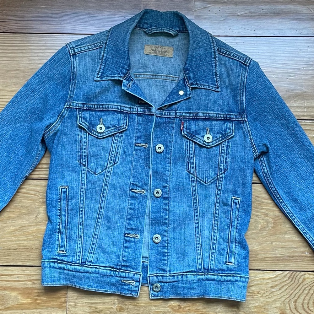 Vintage Medium Levi Original Trucker Jean Jacket